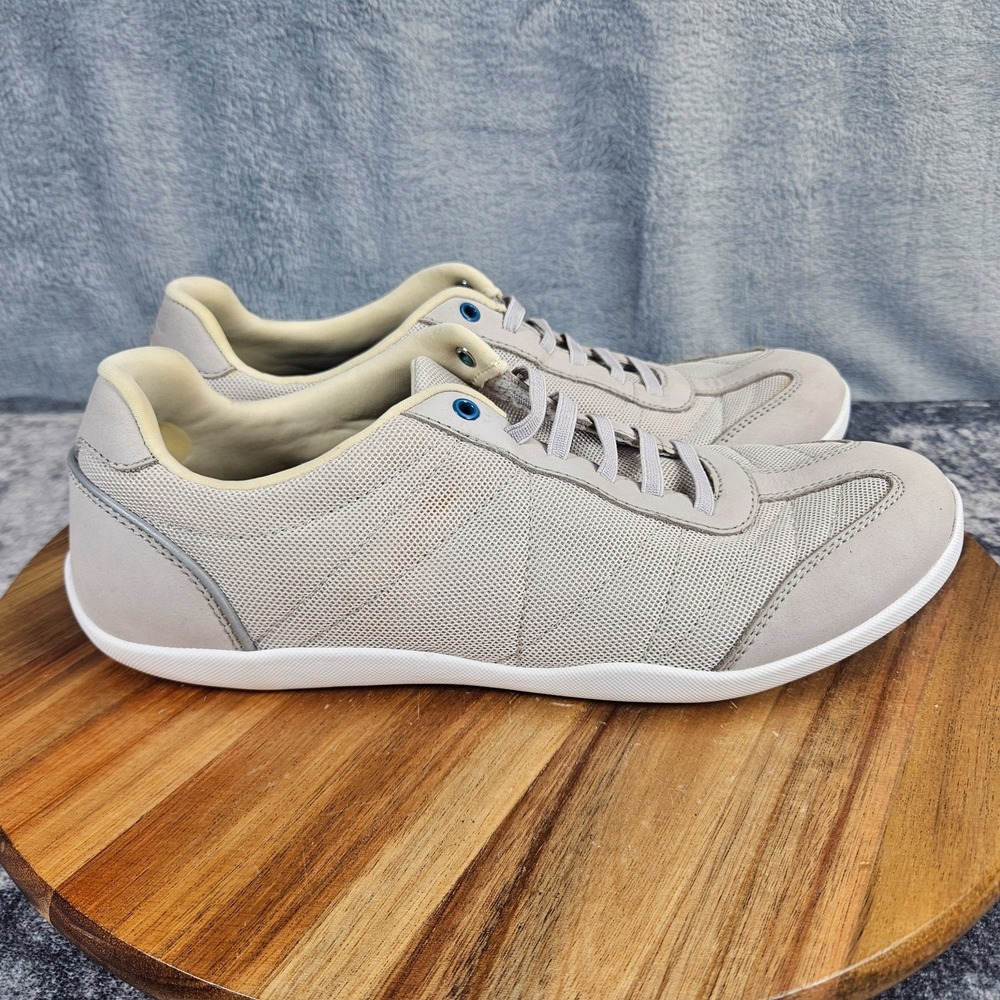 Abeo Lively Shoes Womens 8.5 Beige Slip On Sneakers Casual Comfort Low Top Mesh
